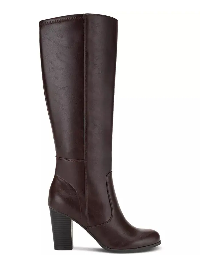 Женские сапоги Addyy Knee High Wide с голенищем Style & Co — изображение 2 из 5, шоколад