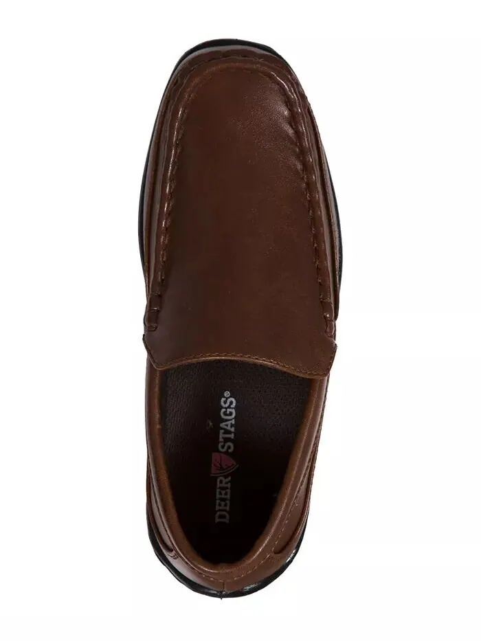Туфли-лоферы Big Boys Booster Driving Moc Slip-On DEER STAGS — изображение 4 из 8, коричневый