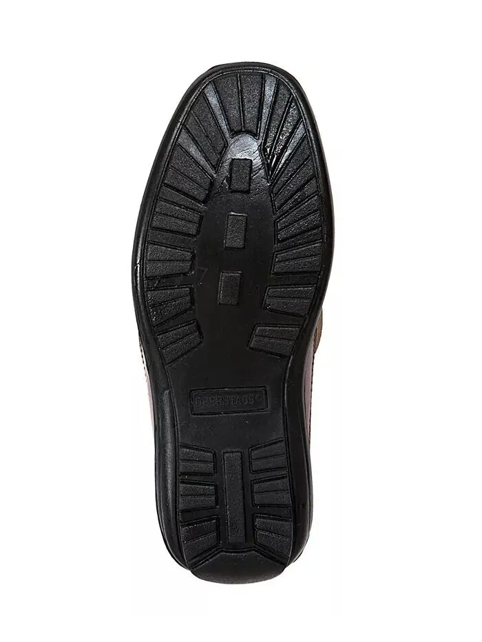 Туфли-лоферы Big Boys Booster Driving Moc Slip-On DEER STAGS — изображение 5 из 8, коричневый