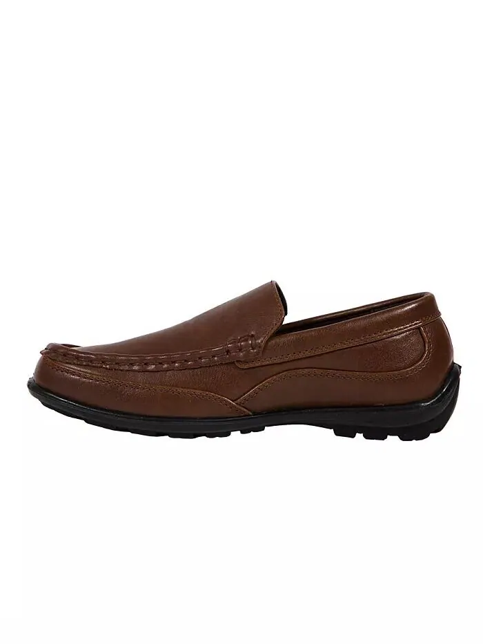 Туфли-лоферы Big Boys Booster Driving Moc Slip-On DEER STAGS — изображение 7 из 8, коричневый
