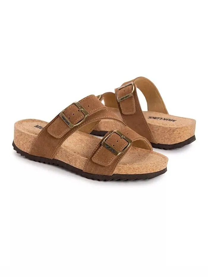 Женские сандалии Poppy MUK LUKS — изображение 5 из 5, коричневый
