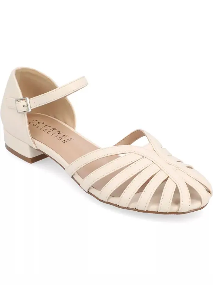 Женские туфли Joannah Fisherman Ankle Strap Flat Journee Collection