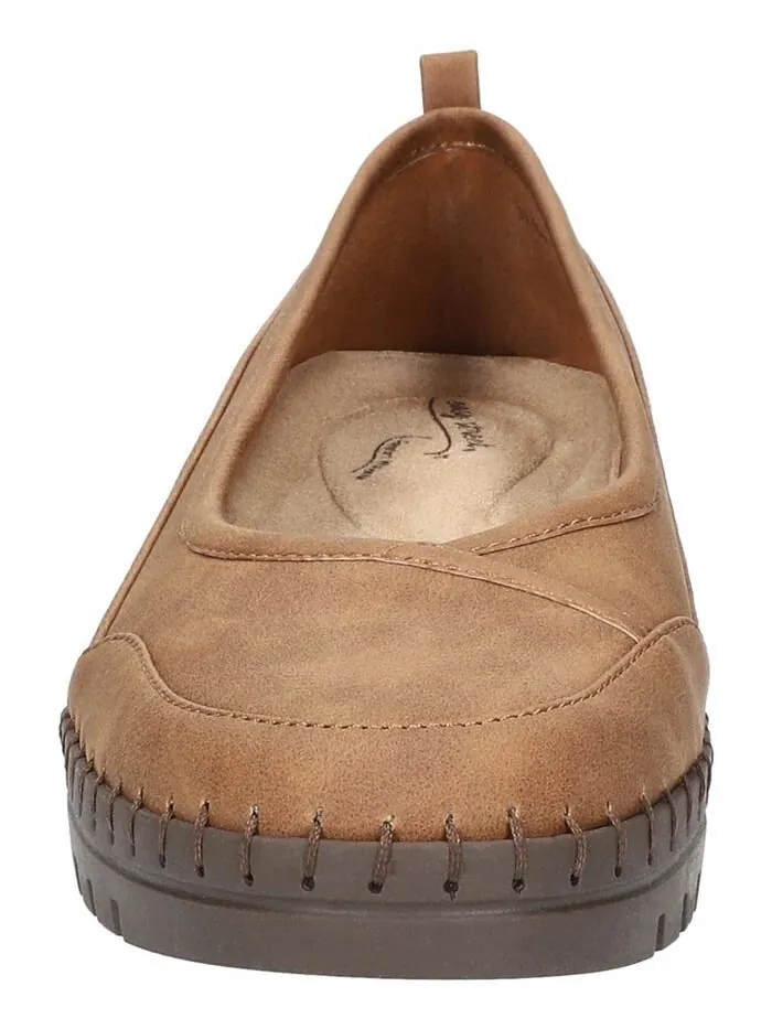 Женские балетки Poe Comfort Easy Street — изображение 6 из 7, бежевый