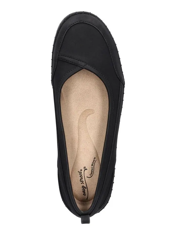 Женские балетки Poe Comfort Easy Street — изображение 4 из 7, черный