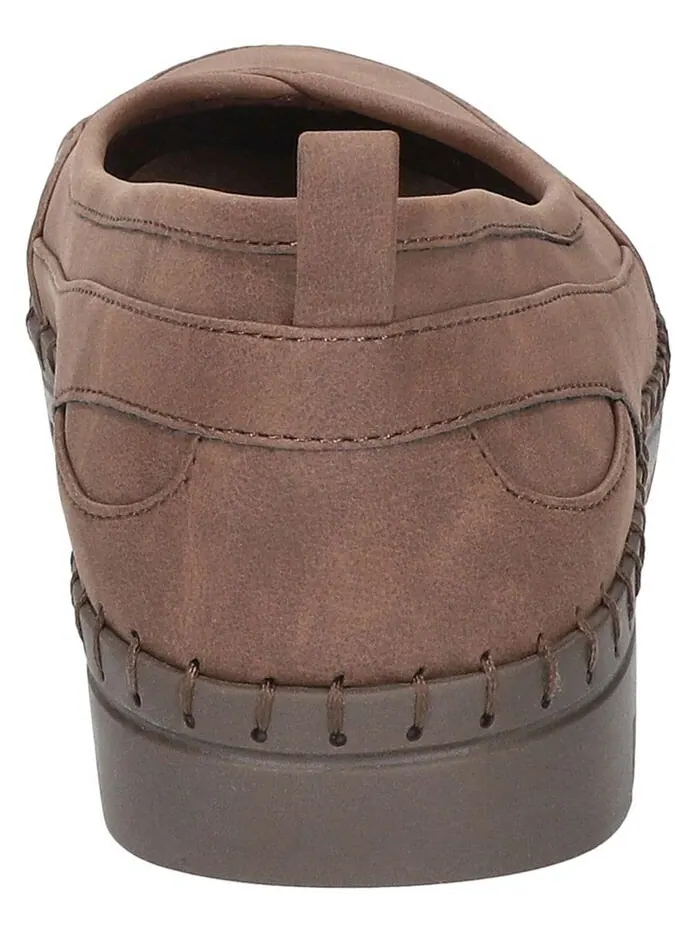 Женские балетки Poe Comfort Easy Street — изображение 3 из 7, коричневый