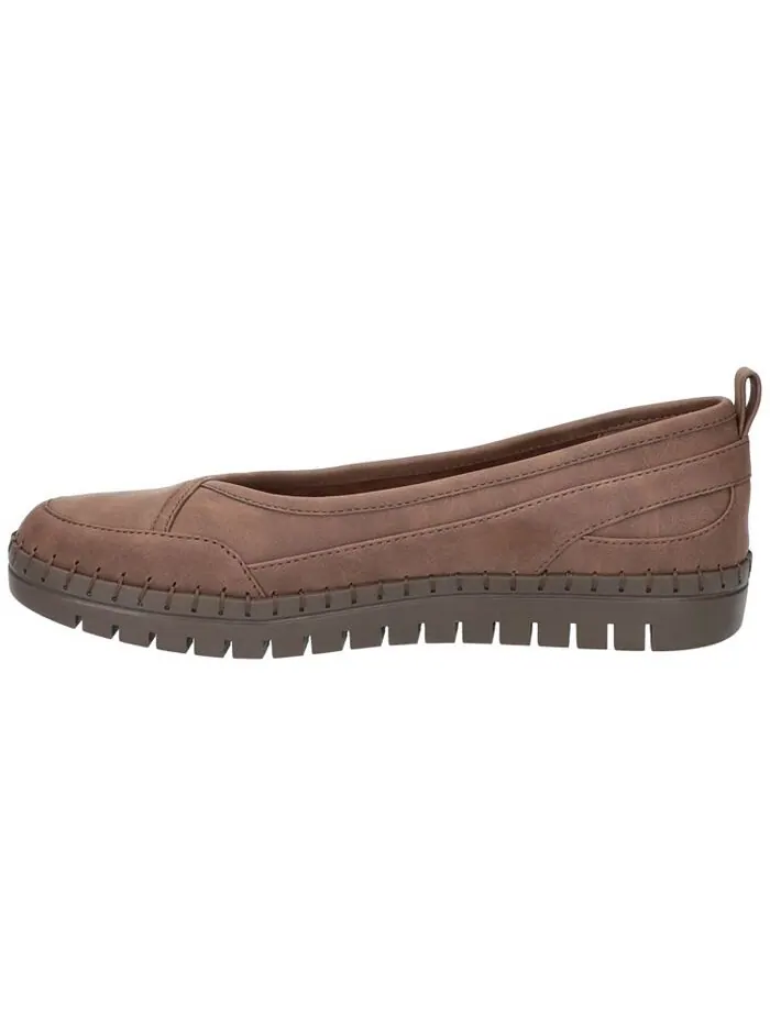Женские балетки Poe Comfort Easy Street — изображение 6 из 7, коричневый