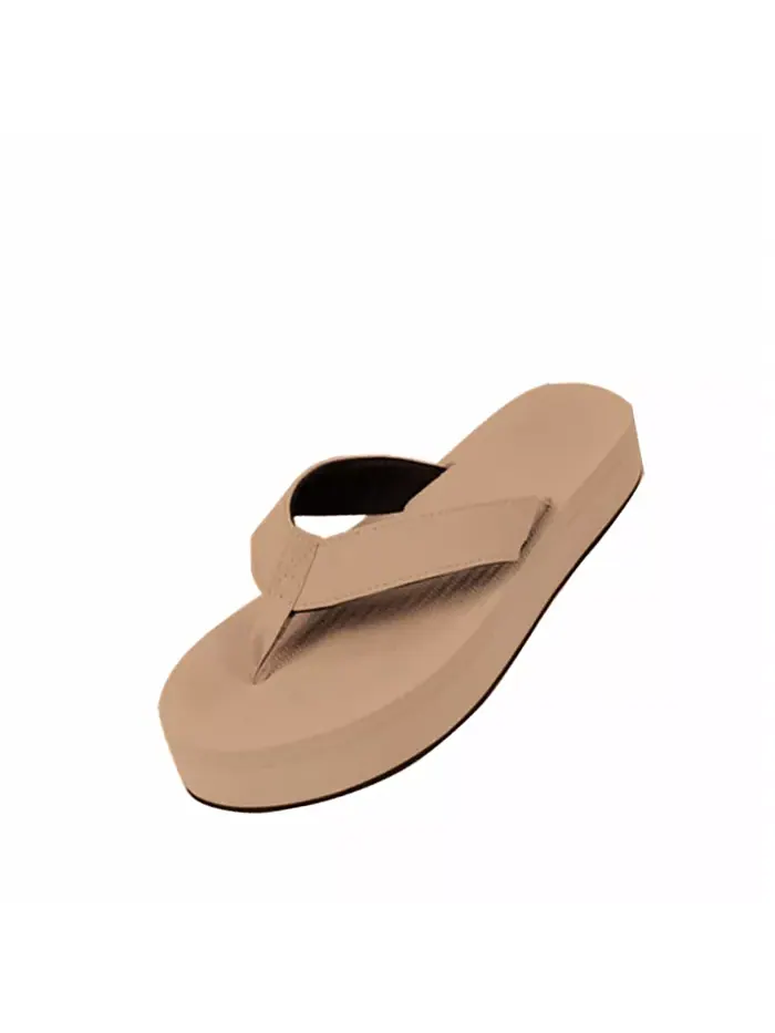 Женские шлепанцы на платформе Indosole
