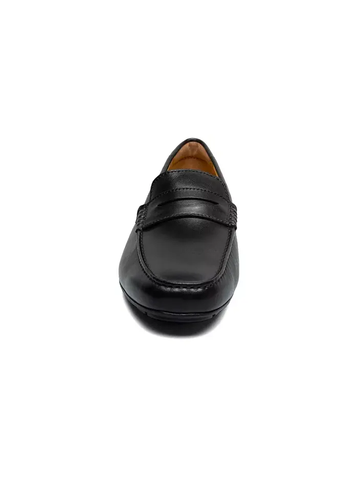 Мужские мокасины Motor Smooth с круглым мысом Penny Loafer Florsheim — изображение 2 из 7, черный