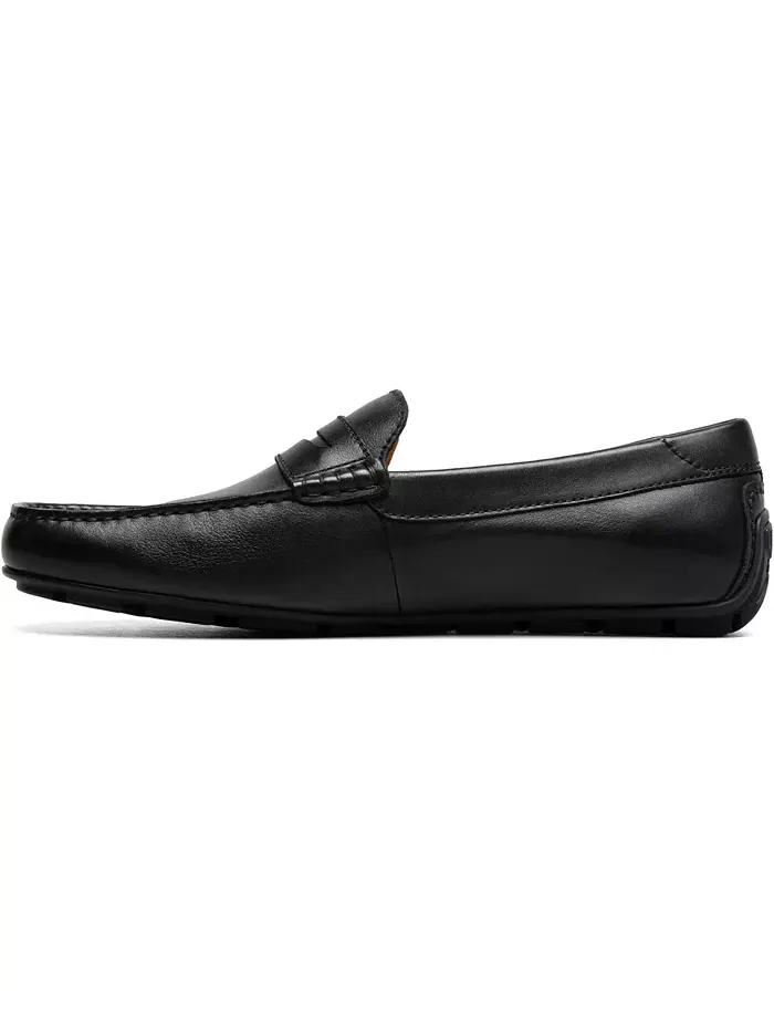 Мужские мокасины Motor Smooth с круглым мысом Penny Loafer Florsheim — изображение 5 из 7, черный