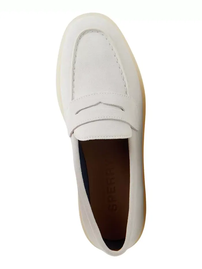 Женские лоферы Penny Slip-On на клиновидной подошве Cupsole Sperry — изображение 4 из 5, белый