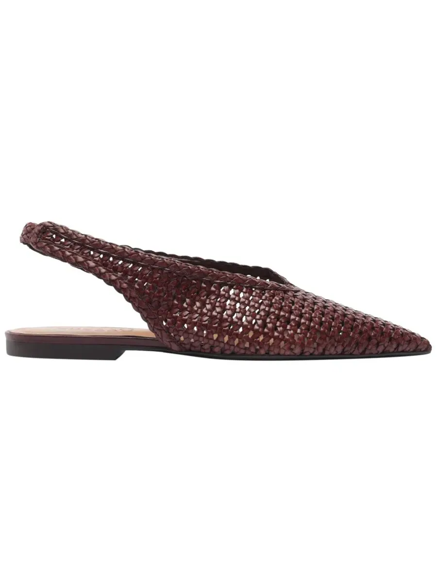 Женские балетки Arezzo — изображение 2 из 5, красный