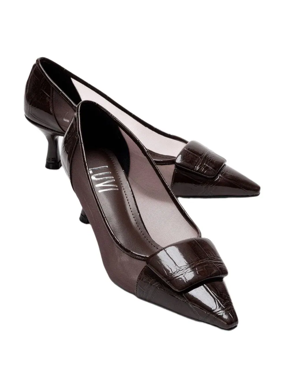 Туфли-шпильки Ola Prologue Shoes — изображение 2 из 6, коричневый