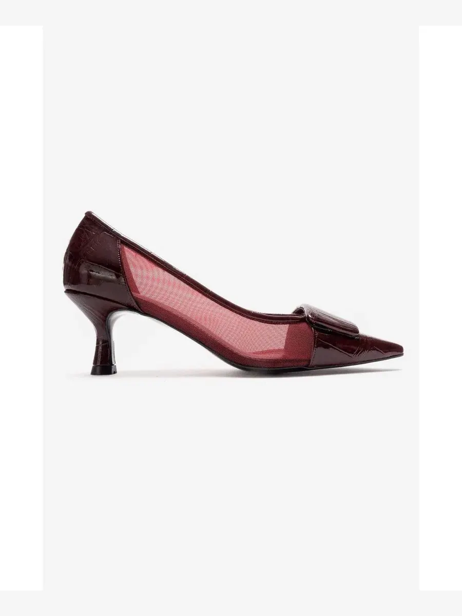 Туфли-шпильки Ola Prologue Shoes — изображение 2 из 5, бордовый