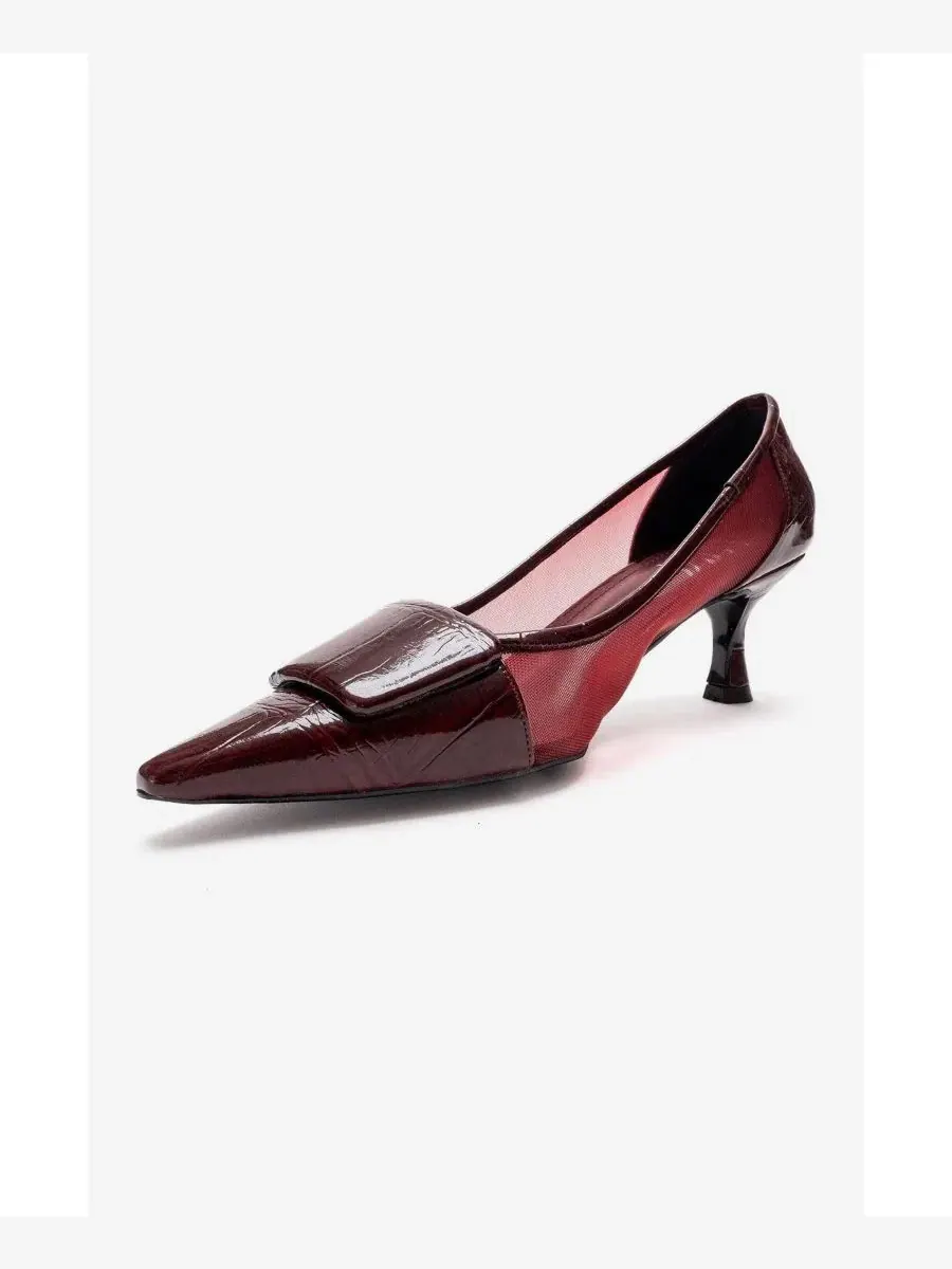 Туфли-шпильки Ola Prologue Shoes — изображение 4 из 5, бордовый