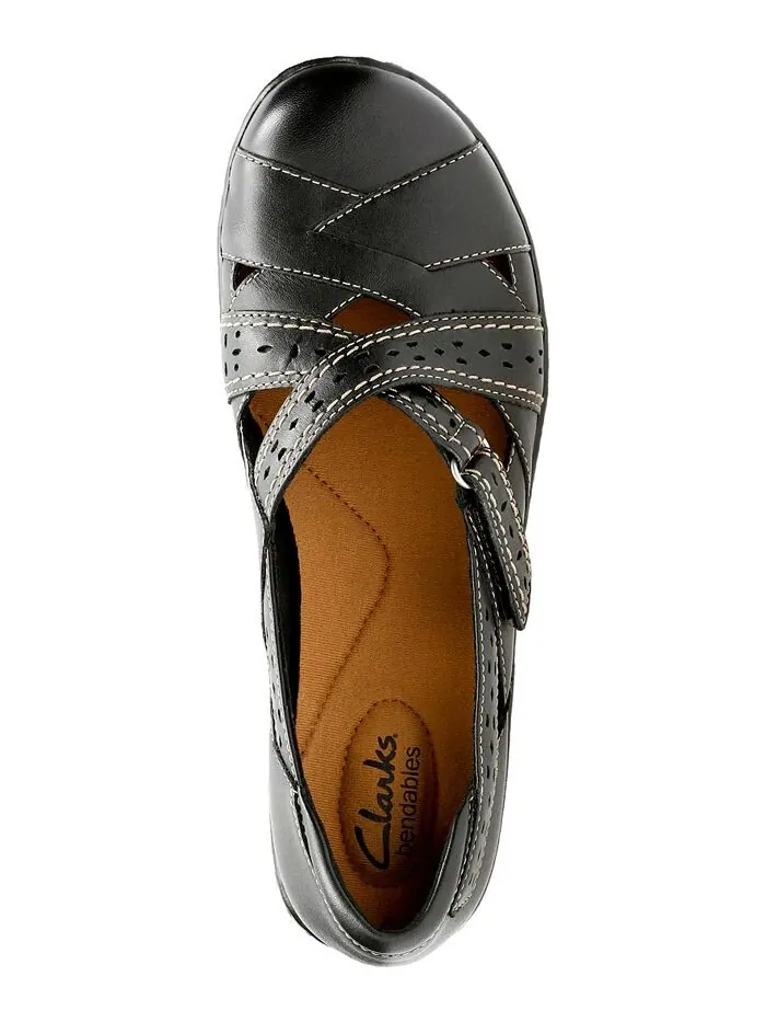 Туфли женские Clarks Ashland Spin Flats — изображение 4 из 6, черный
