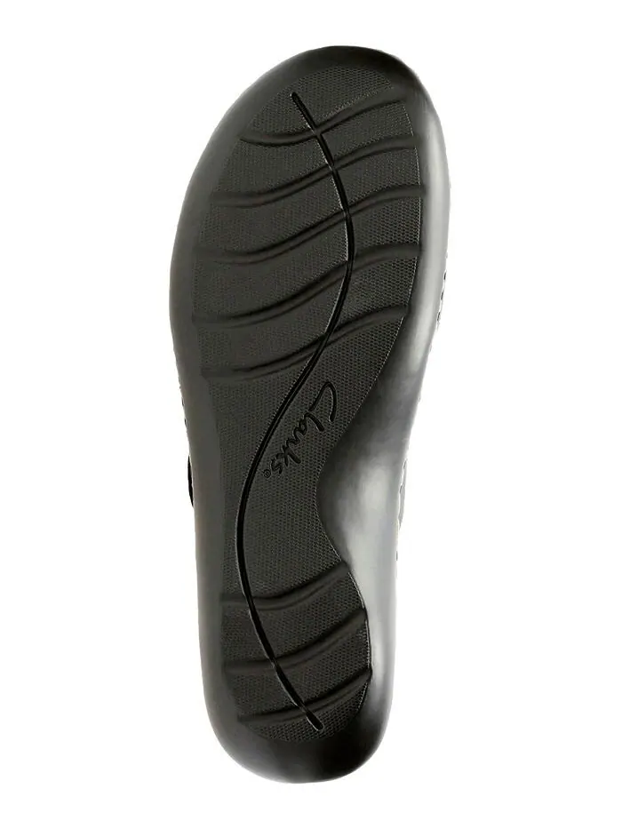 Туфли женские Clarks Ashland Spin Flats — изображение 5 из 6, черный