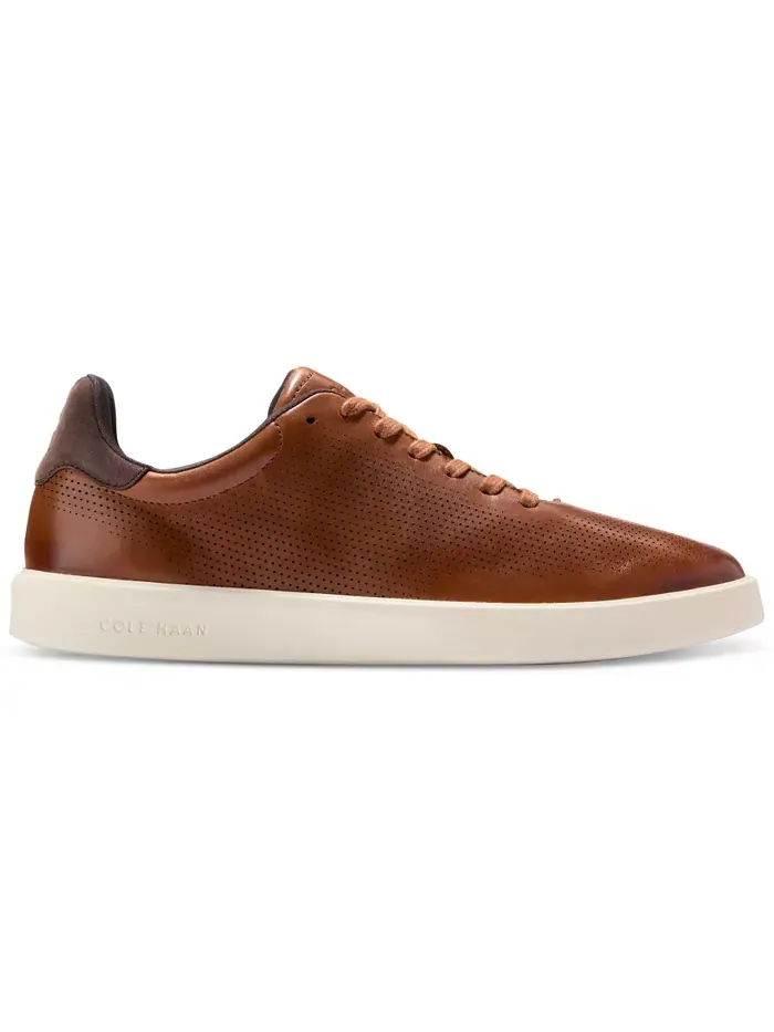 Мужские кроссовки Grand Crosscourt Daily Laser Cole Haan — изображение 2 из 11, бежевый