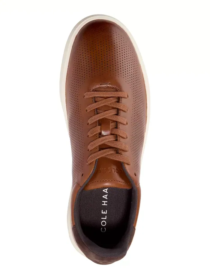 Мужские кроссовки Grand Crosscourt Daily Laser Cole Haan — изображение 4 из 11, бежевый