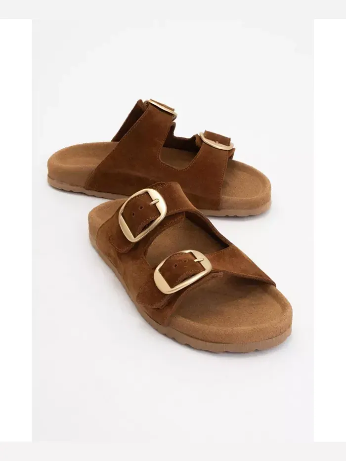 Сандалии-слайды Ovesta Soft Footbed из кожи (женские) Forever & Always Shoes