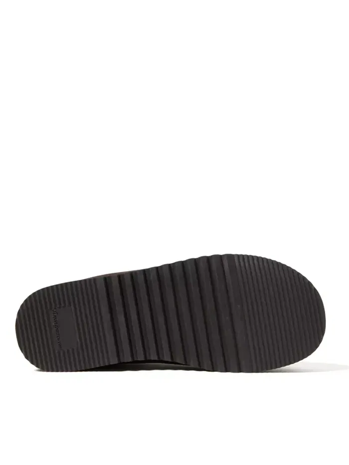 Мужские тапочки Dean из натуральной замши Clog House Shoe Dearfoams — изображение 2 из 5, коричневый
