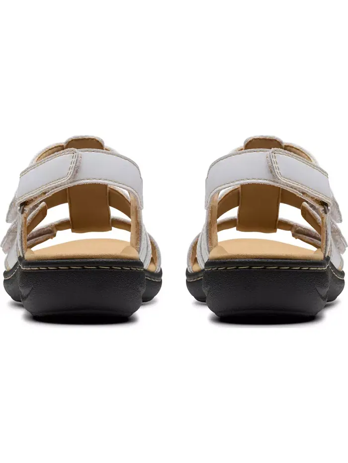 Сандалии Clarks Laurieann Ivy Rip Tape Casual — изображение 6 из 8, белый