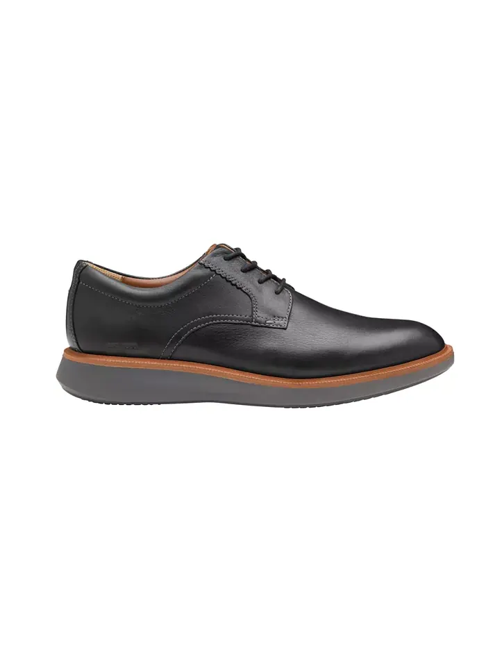 Мужские туфли Parker Plain Toe Johnston & Murphy — изображение 2 из 5, черный