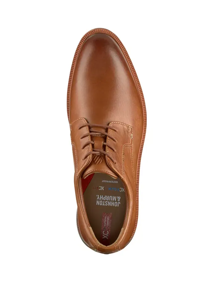 Мужские туфли Parker Plain Toe Johnston & Murphy — изображение 4 из 9, коричневый
