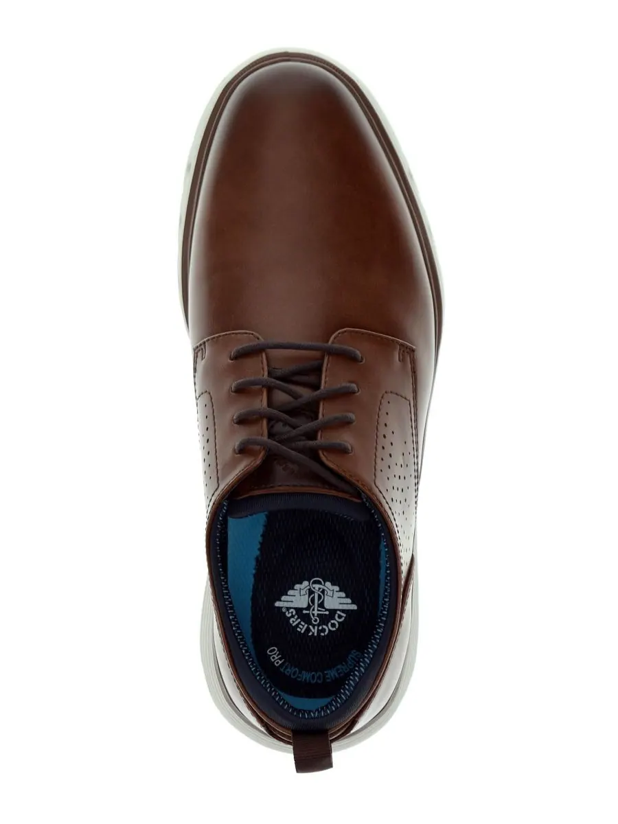 Мужские повседневные кроссовки Franco Fusion 20 Dockers — изображение 4 из 6, коричневый