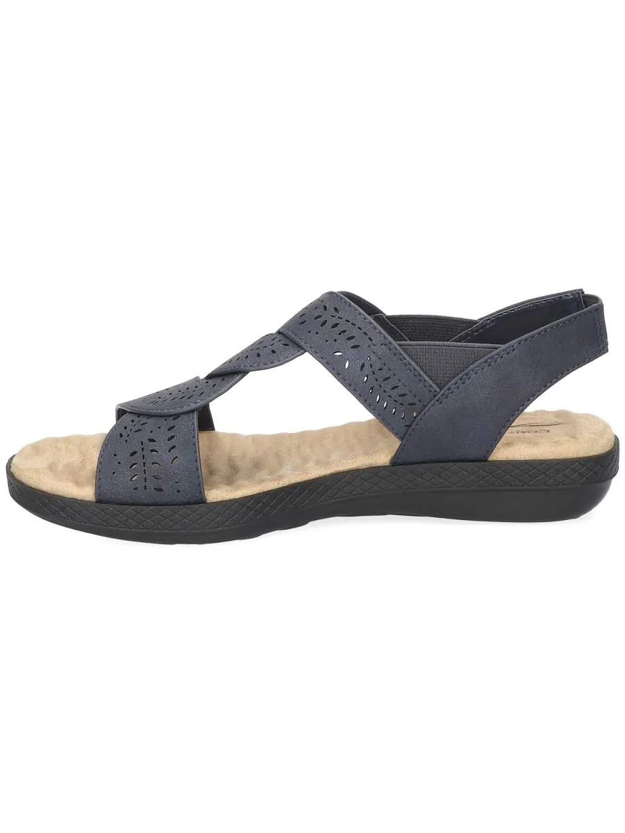 Женские удобные сандалии Wear Comfort Easy Street — изображение 7 из 7, темно-синий