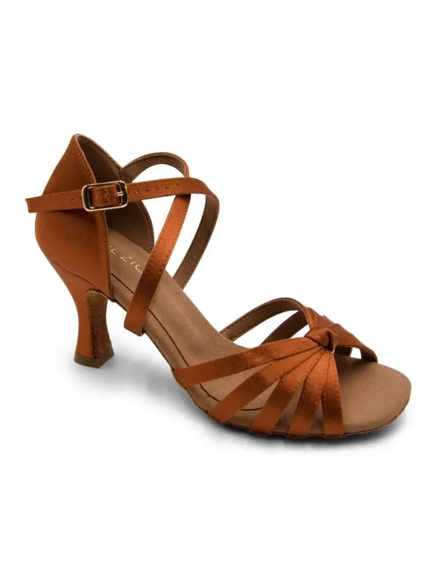 Бальные туфли Julia 2,5 дюйма Capezio — коричневый