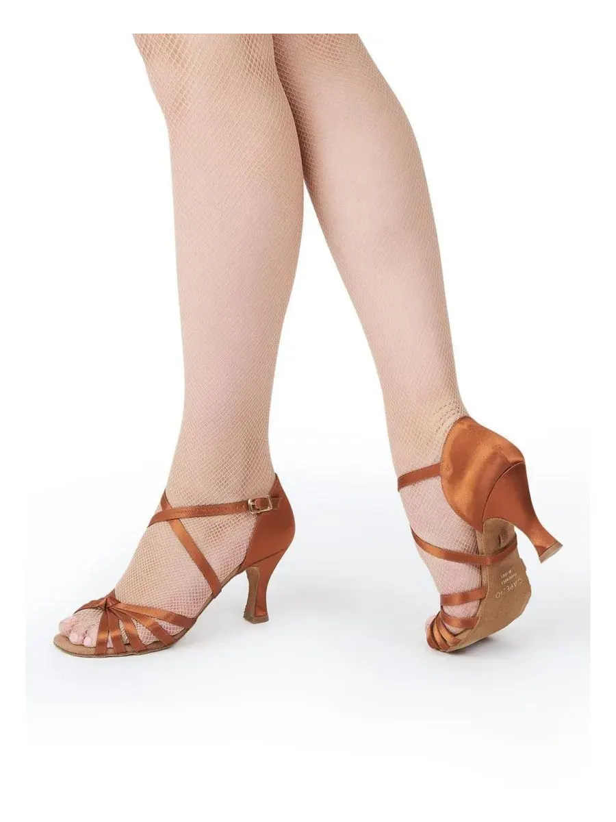 Бальные туфли Julia 2,5 дюйма Capezio — изображение 6 из 6, корица