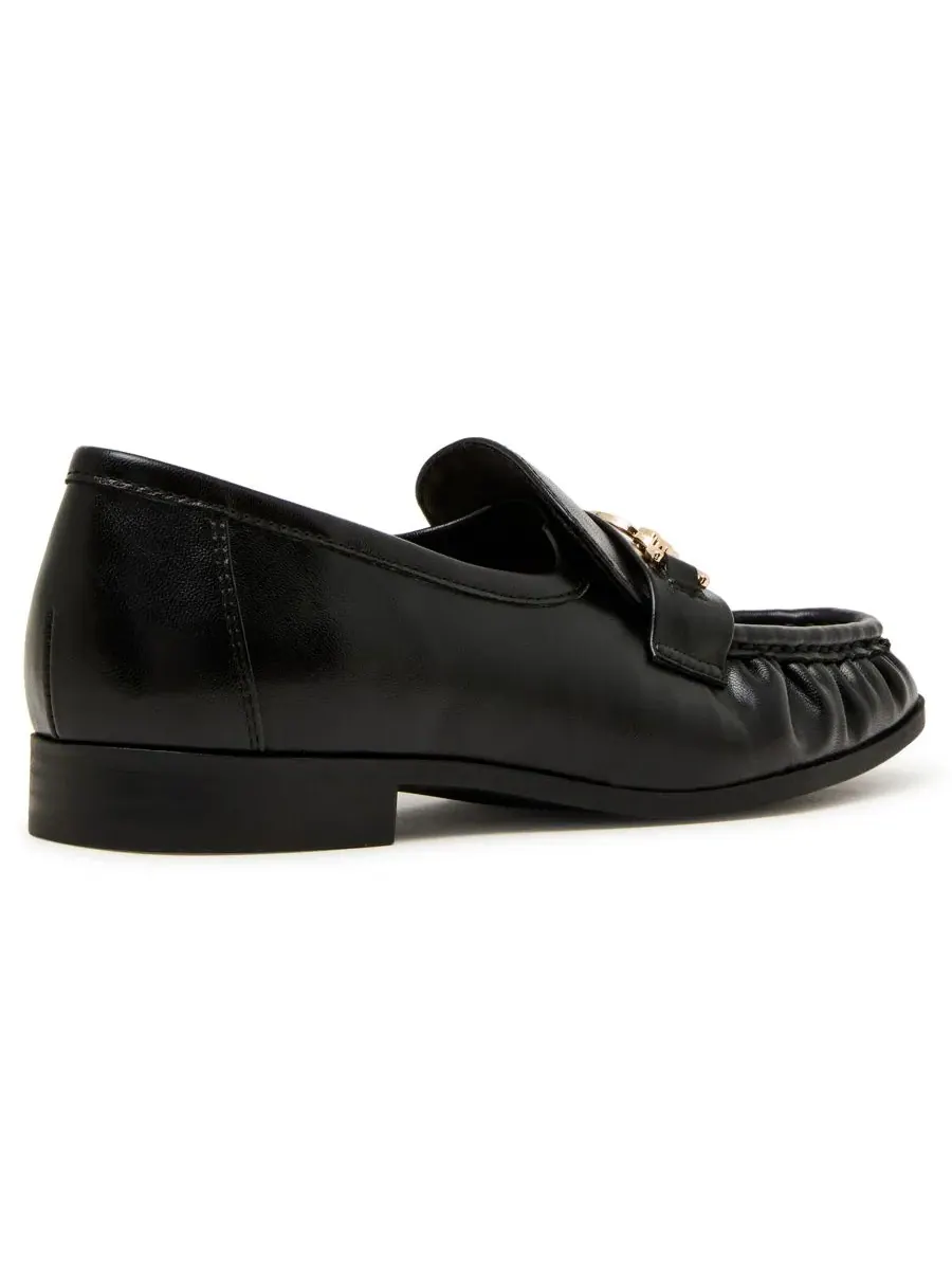 Женские лоферы Better Rouched без шнурков Anne Klein — изображение 6 из 7, черный