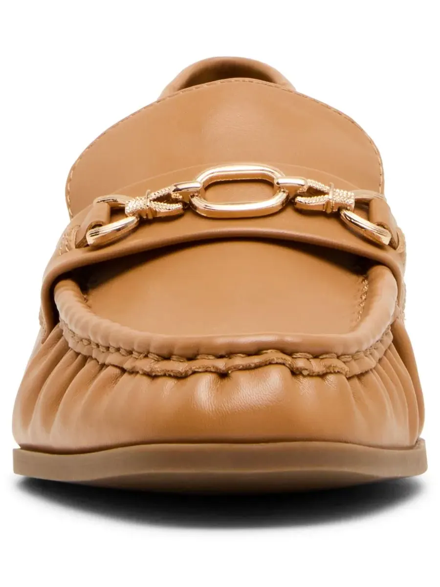 Женские лоферы Better Rouched без шнурков Anne Klein — изображение 6 из 10, верблюжий