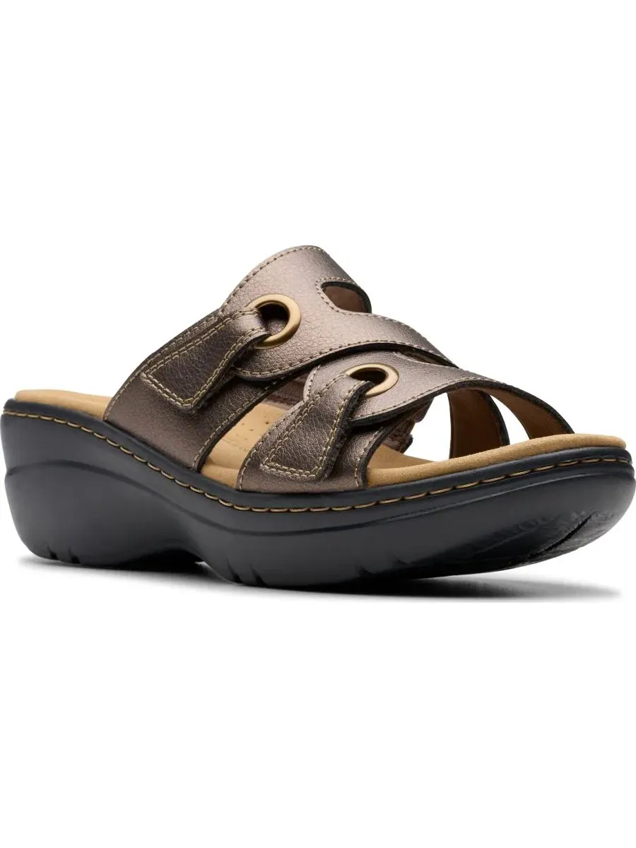 Босоножки-клинья Merliah2 Cove из кожи Clarks
