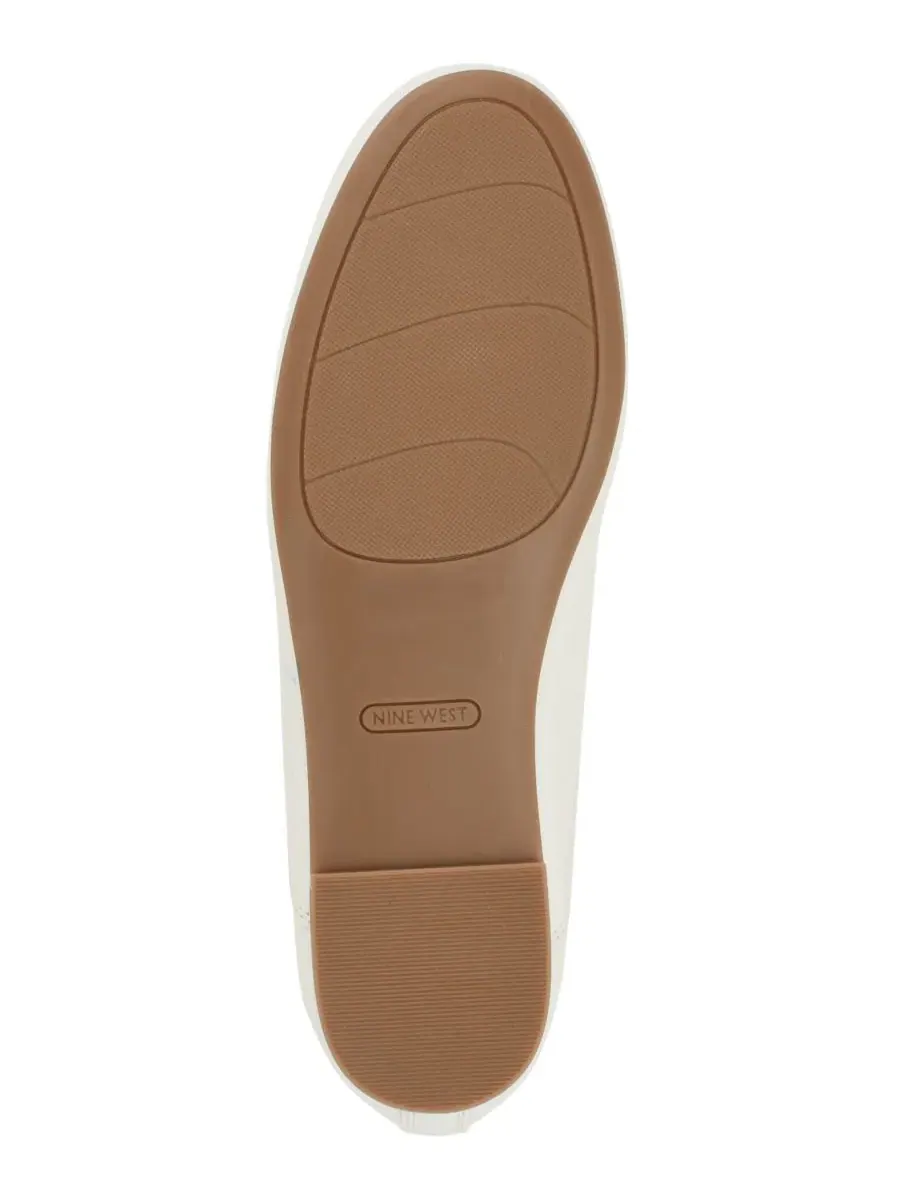 Женские туфли-оксфорды Jazzy с кожаным верхом Nine West — изображение 5 из 5, белый