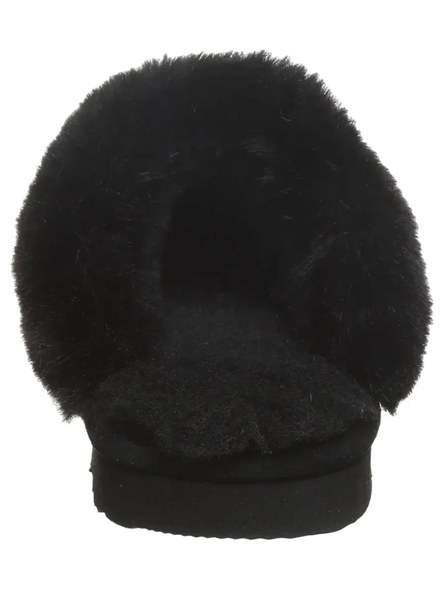 Домашние тапочки Rumie с кабельным трикотажем BEARPAW — изображение 3 из 8, черный