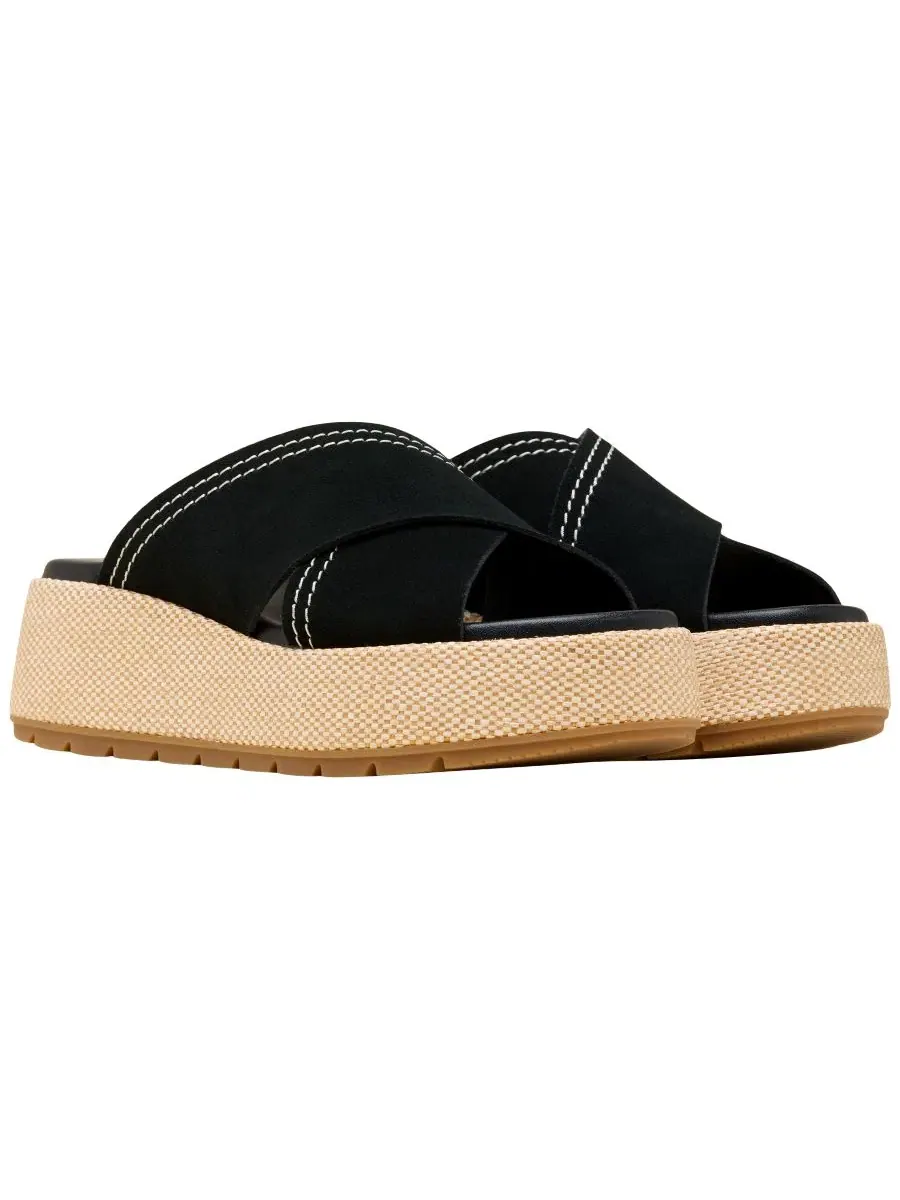 Женские сандалии на платформе Sunpeak Sorel — изображение 6 из 10, черный