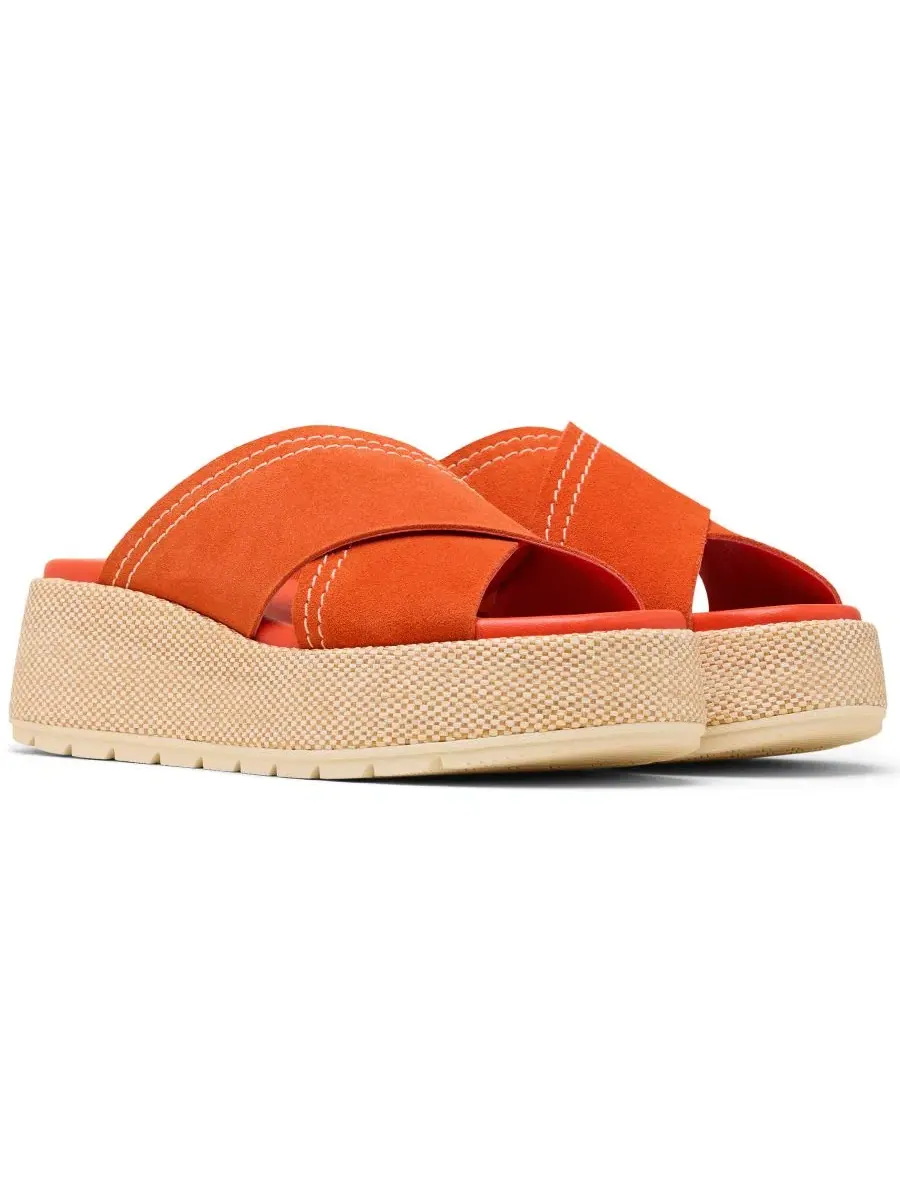 Женские сандалии на платформе Sunpeak Sorel — изображение 7 из 11, белый