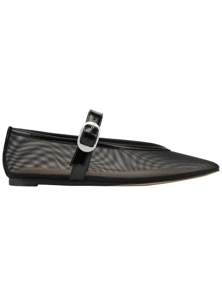 Женские балетки Godina Mesh Mary Jane Dress Flats Marc Fisher LTD — изображение 2 из 5, черный