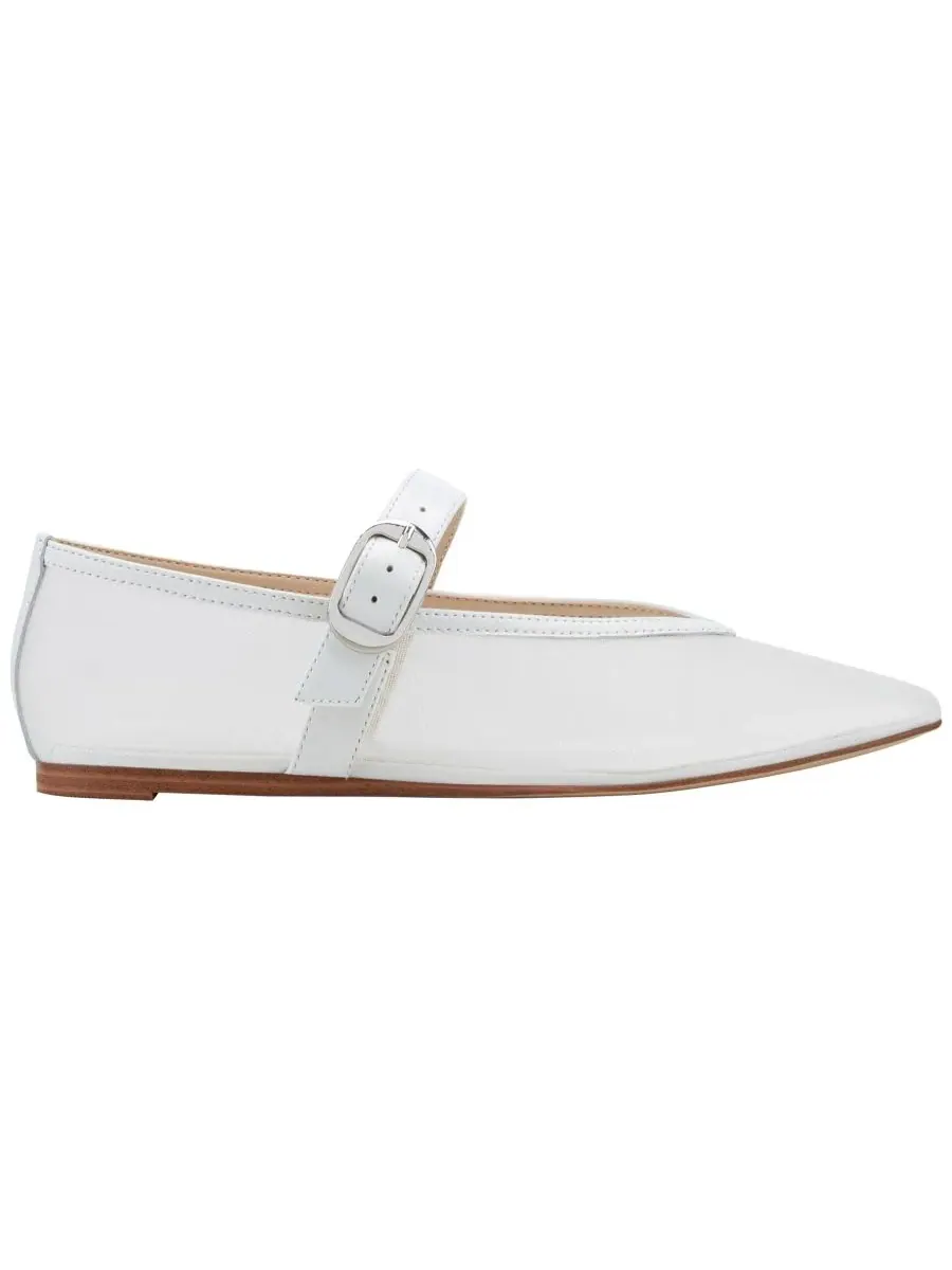 Женские балетки Godina Mesh Mary Jane Dress Flats Marc Fisher LTD — изображение 2 из 5, белый