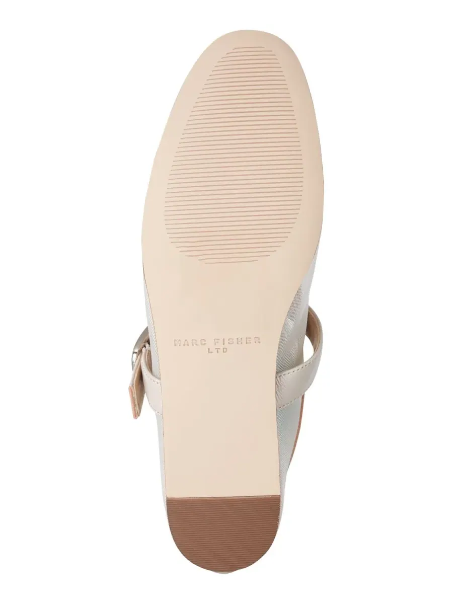 Женские балетки Godina Mesh Mary Jane Dress Flats Marc Fisher LTD, айвори mesh/leather — изображение 5 из 5, слоновая кость