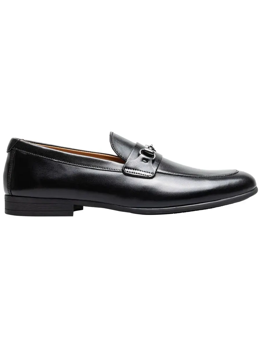 Мужские лоферы Modena Moc-Toe Bit Florsheim — изображение 2 из 5, черный