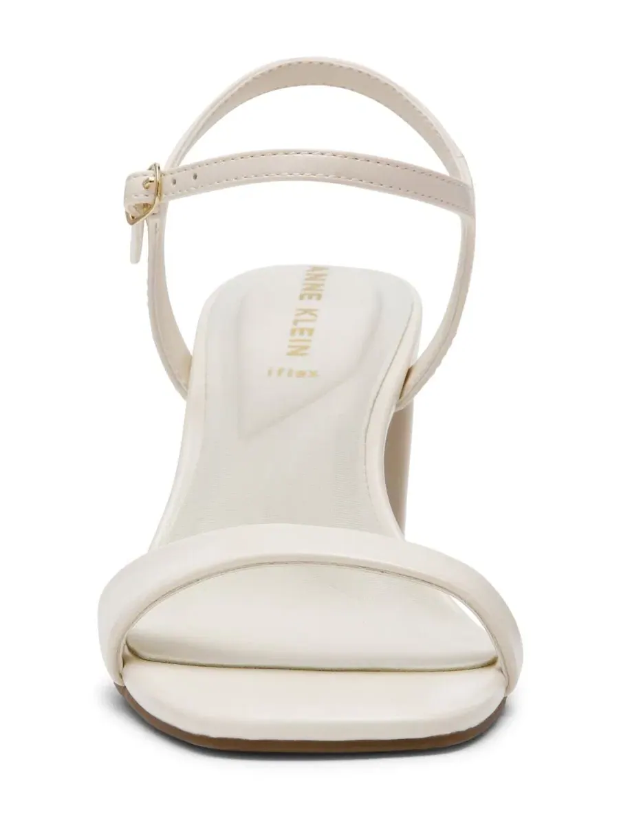 Женские сандалии Beata с квадратным носком и массивным каблуком Anne Klein — изображение 11 из 11, кость