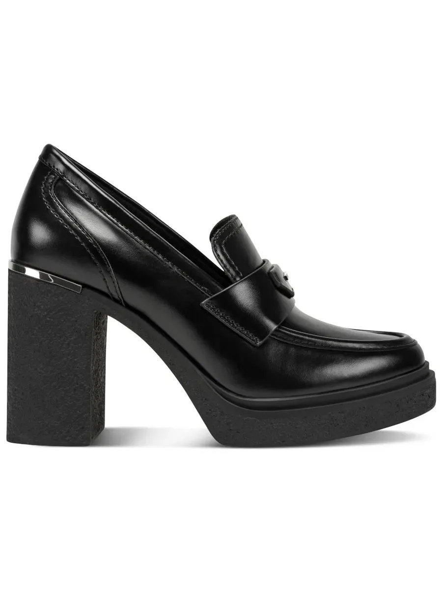 Женские лоферы Tafani на каблуке, бренд DKNY — изображение 2 из 5, черный