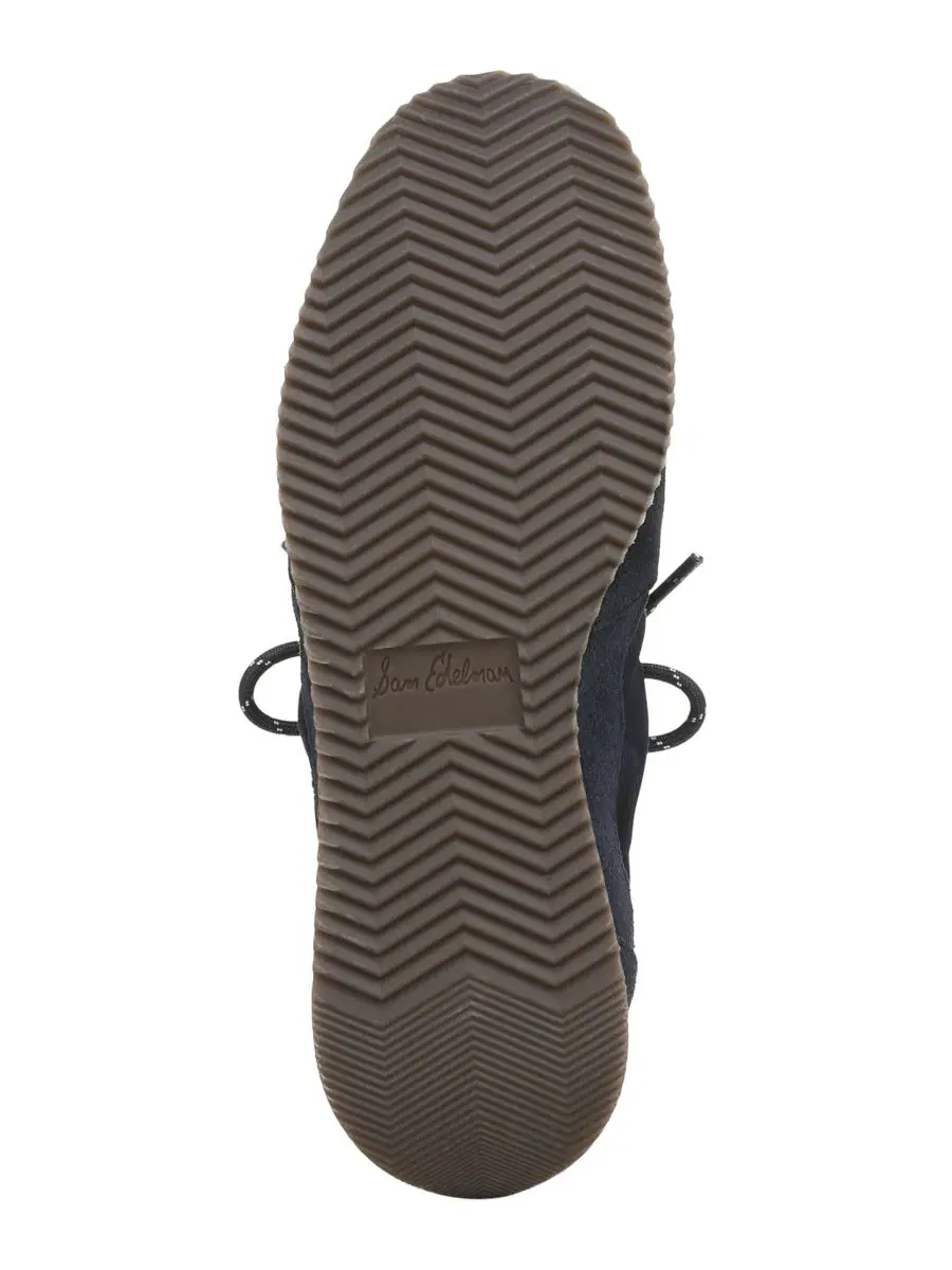 Кроссовки на шнуровке с круглым носком Evara Sam Edelman — изображение 5 из 5, темно-синий
