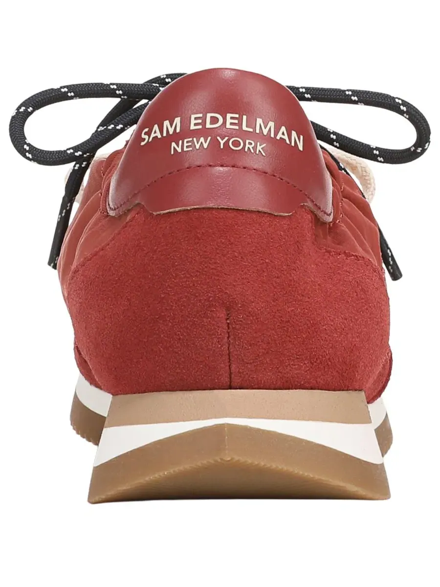 Кроссовки на шнуровке Evara Sam Edelman — изображение 3 из 5, красный