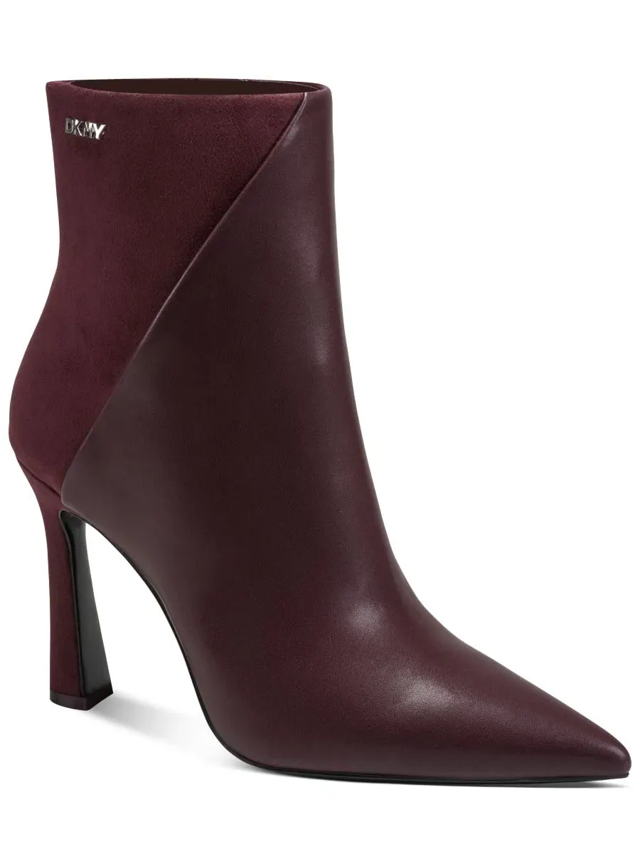Ботильоны на каблуке-шпильке Christabel DKNY — изображение 1 из 5, красный
