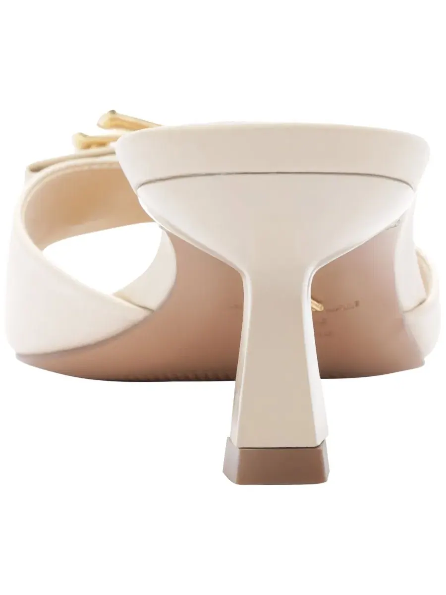 Босоножки на среднем каблуке Florence Mid Stiletto Arezzo — изображение 3 из 5, бежевый