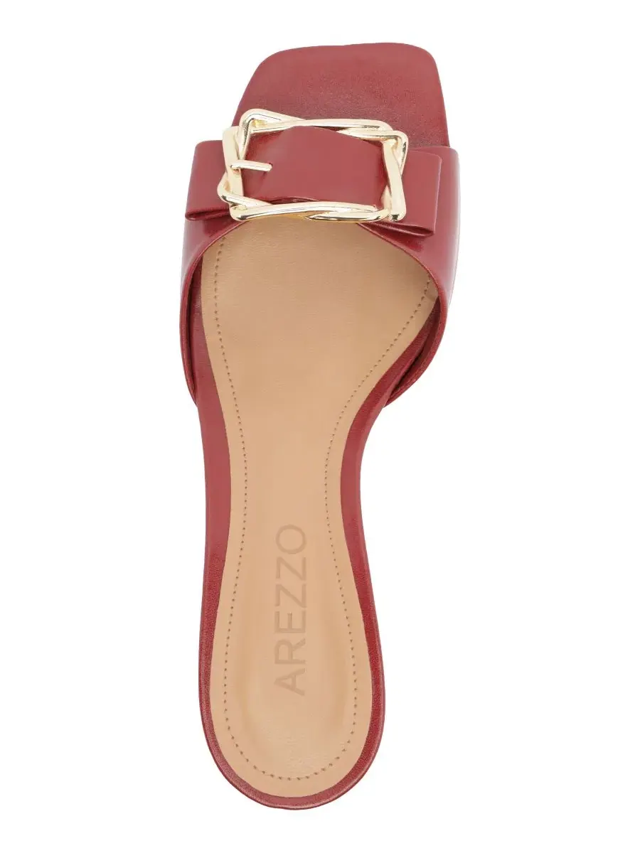 Босоножки на каблуке Florence Mid Stiletto Arezzo — изображение 2 из 3, красный