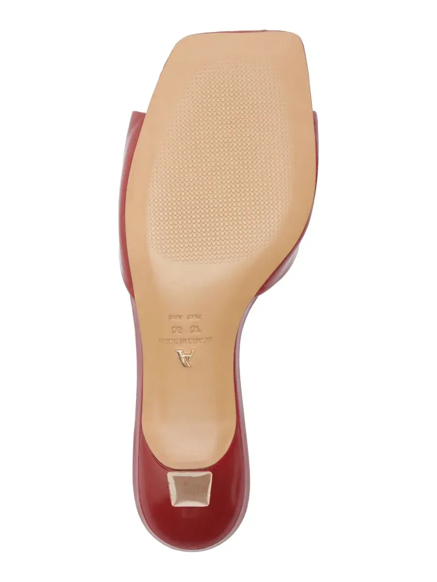 Босоножки на каблуке Florence Mid Stiletto Arezzo — изображение 3 из 3, красный